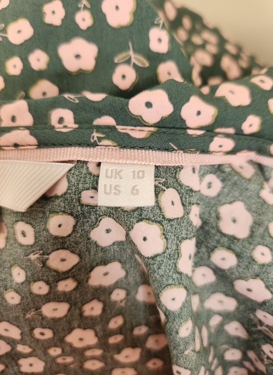 Boden Statement Peter Pan Collar Floral Button Down Shirt - Picture 9 of 13